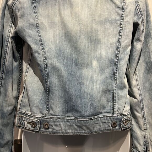 Levi’s Tie Dye Denim Jacket Size Small - Picture 9 of 14